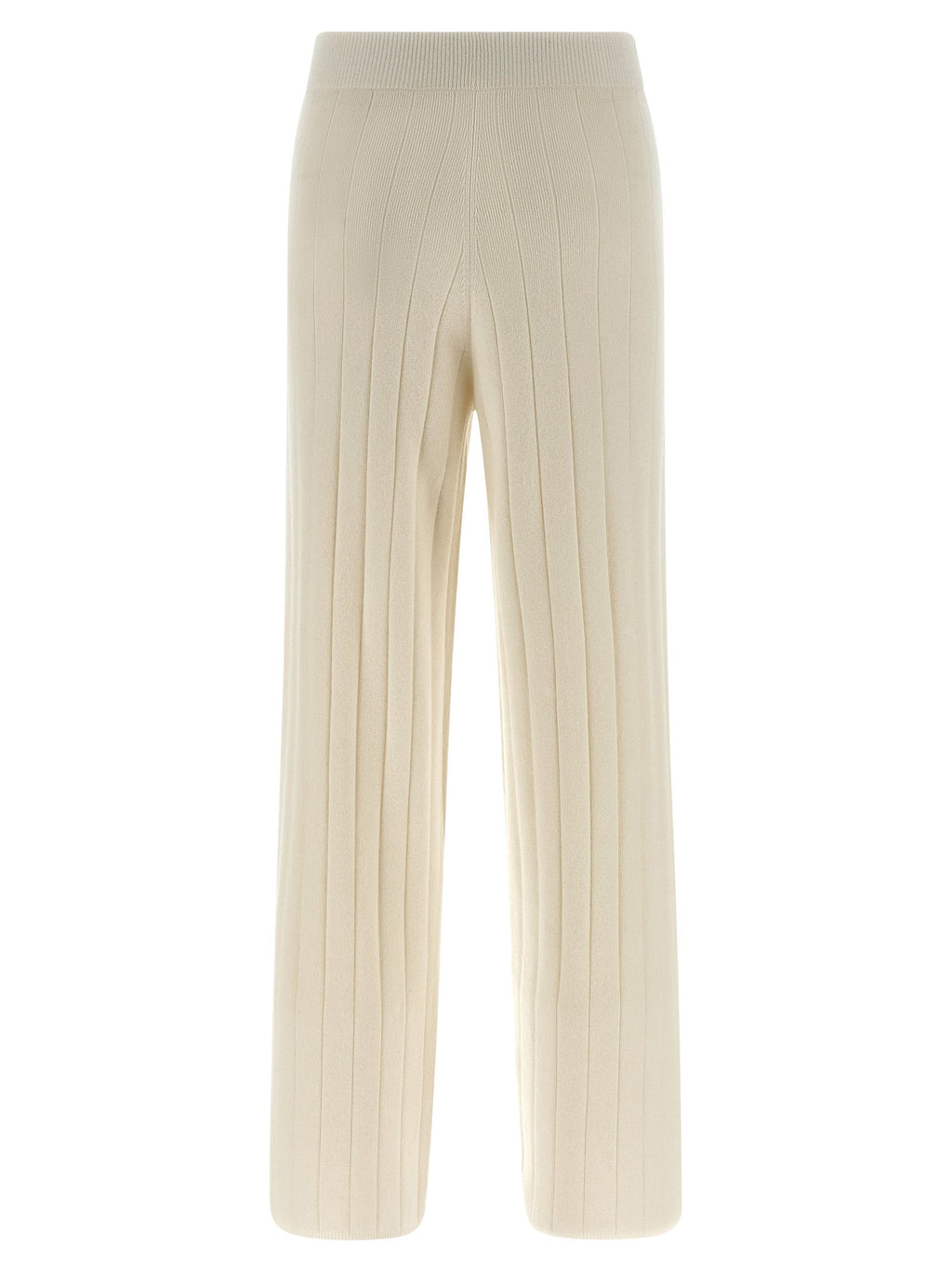 Max Mara White Cashmere Joggers (Workout Pants)