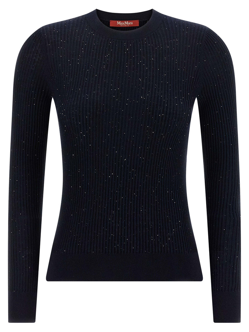 Max Mara Blue Silk Cardigan