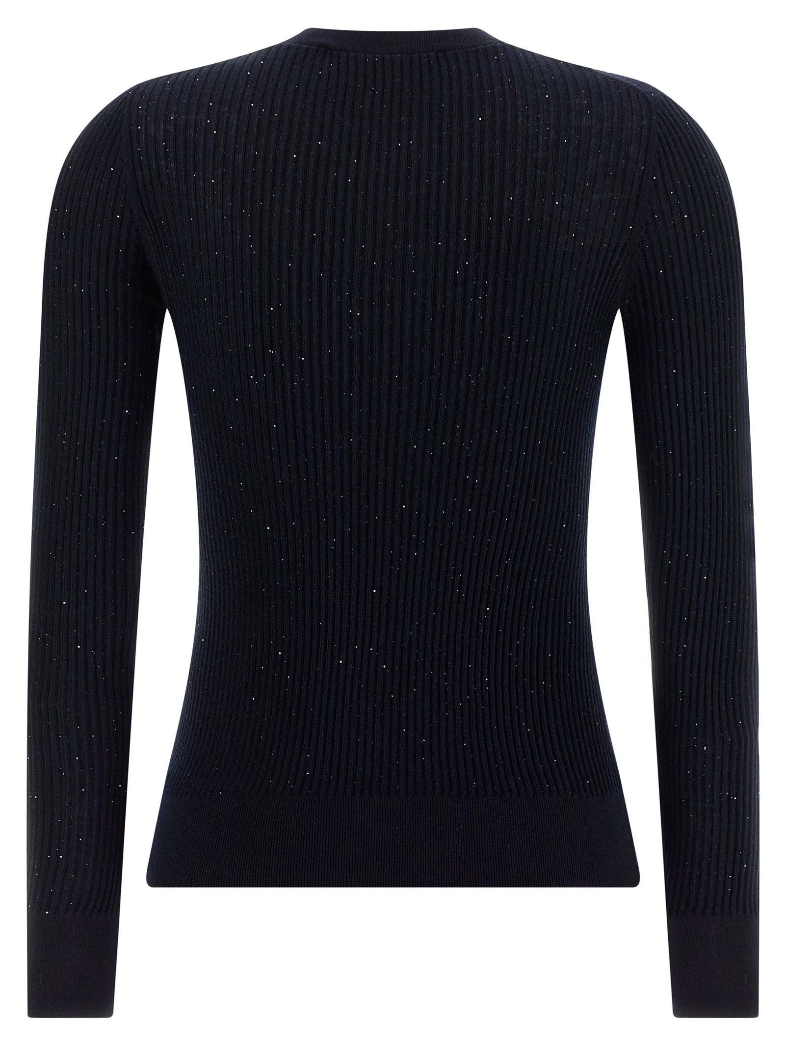 Max Mara Blue Silk Cardigan