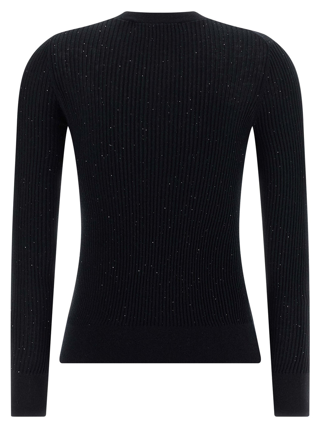 Max Mara Black Silk Cardigan