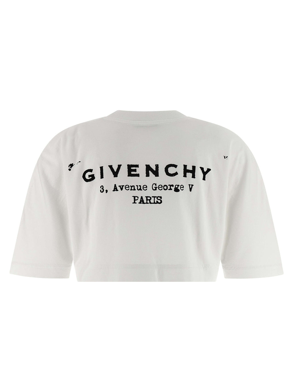 Givenchy White Cotton T-Shirt