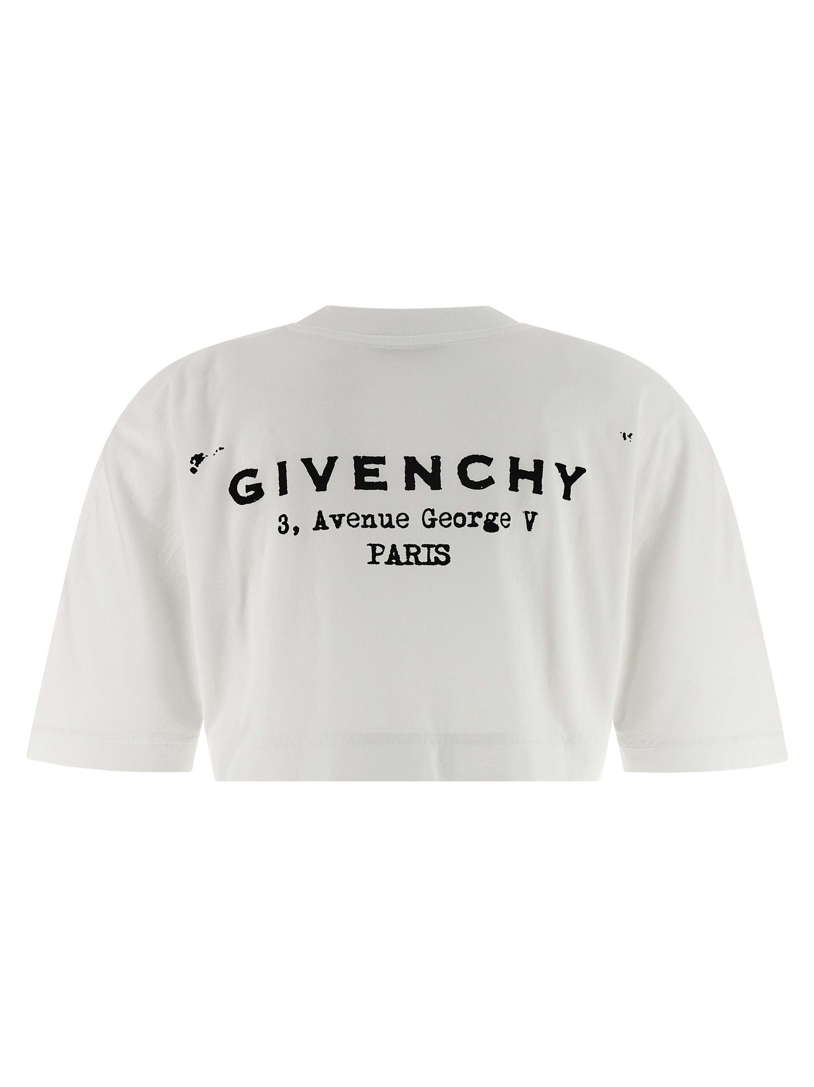 Givenchy White Cotton T-Shirt
