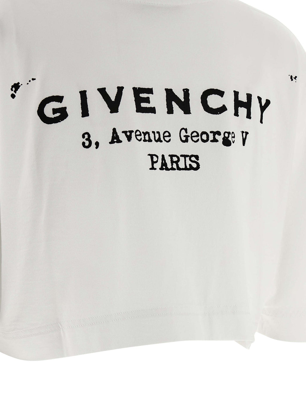 Givenchy White Cotton T-Shirt