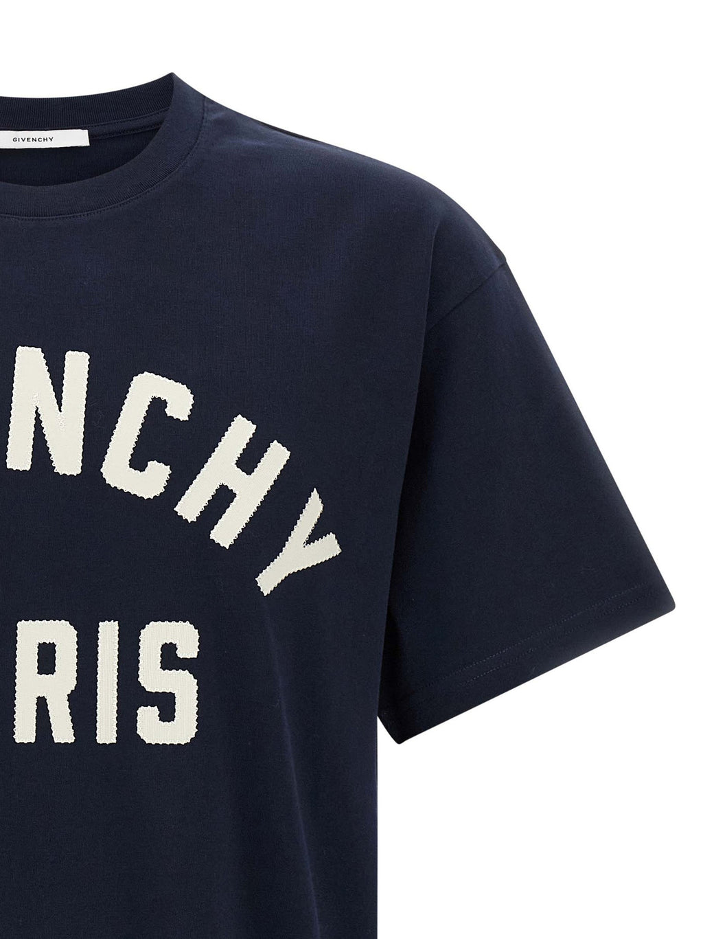 Givenchy Blue Cotton T-Shirt