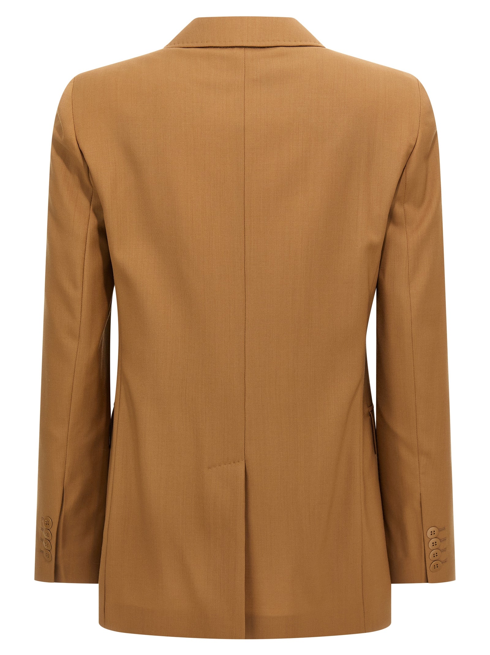 Max Mara Brown Virgin Wool Blazer