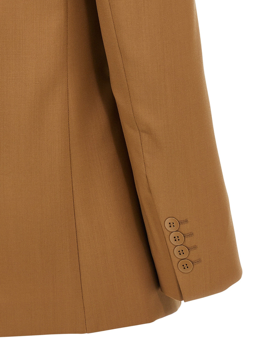 Max Mara Brown Virgin Wool Blazer