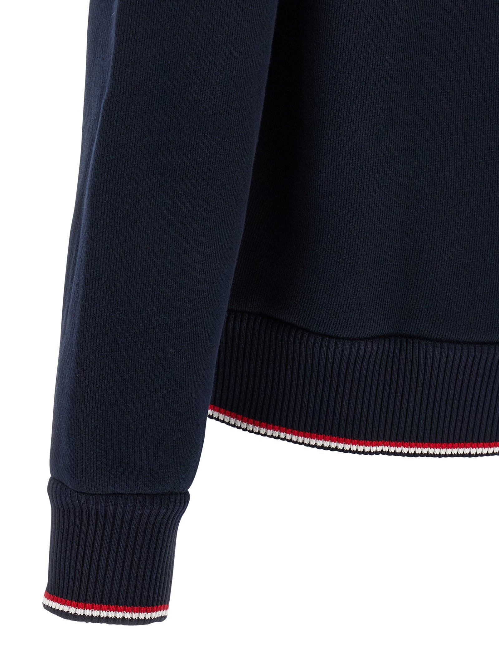 Thom Browne Blue Cotton Sweatshirt