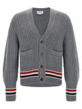 Thom Browne Gray Cashmere Cardigan
