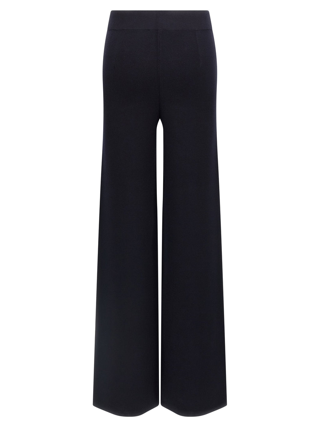 Max Mara Blue Viscose Casual Pants