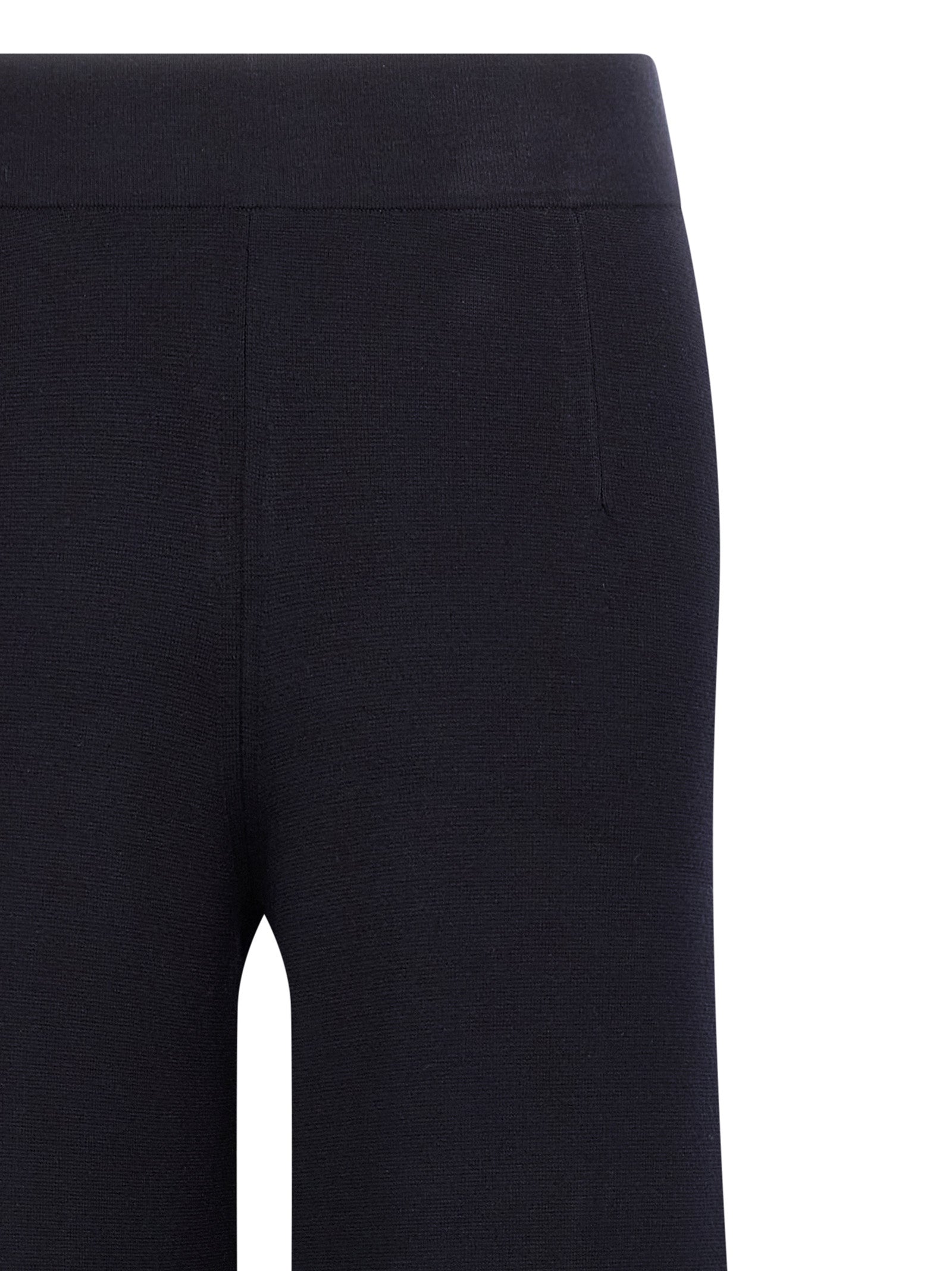 Max Mara Blue Viscose Casual Pants