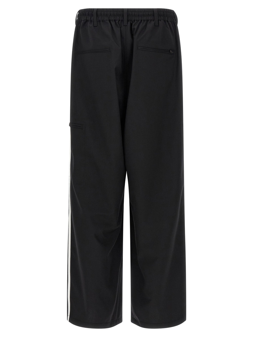 Y-3 Black Polyester Casual Pants
