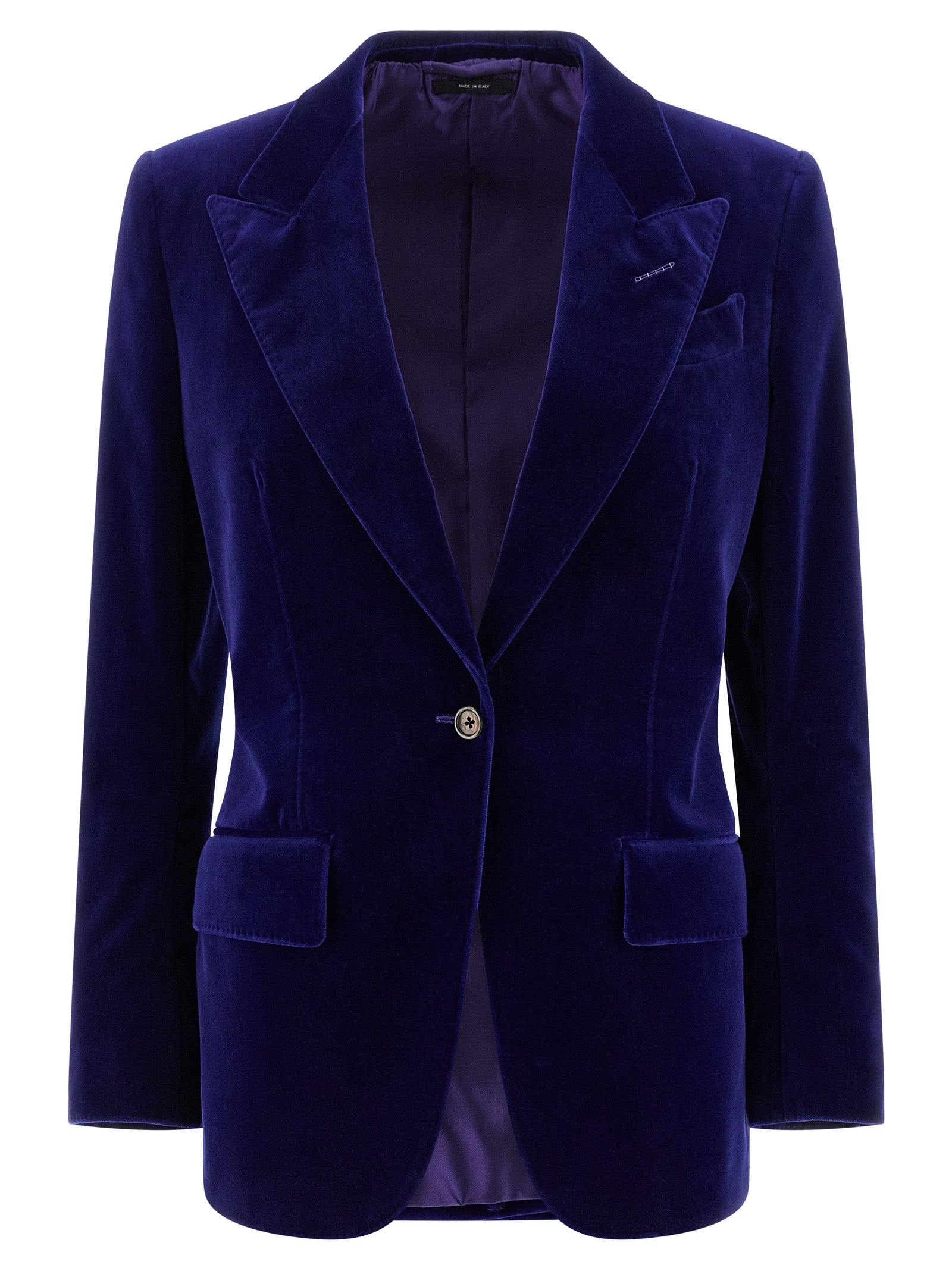 Tom Ford Blue Cotton Blazer