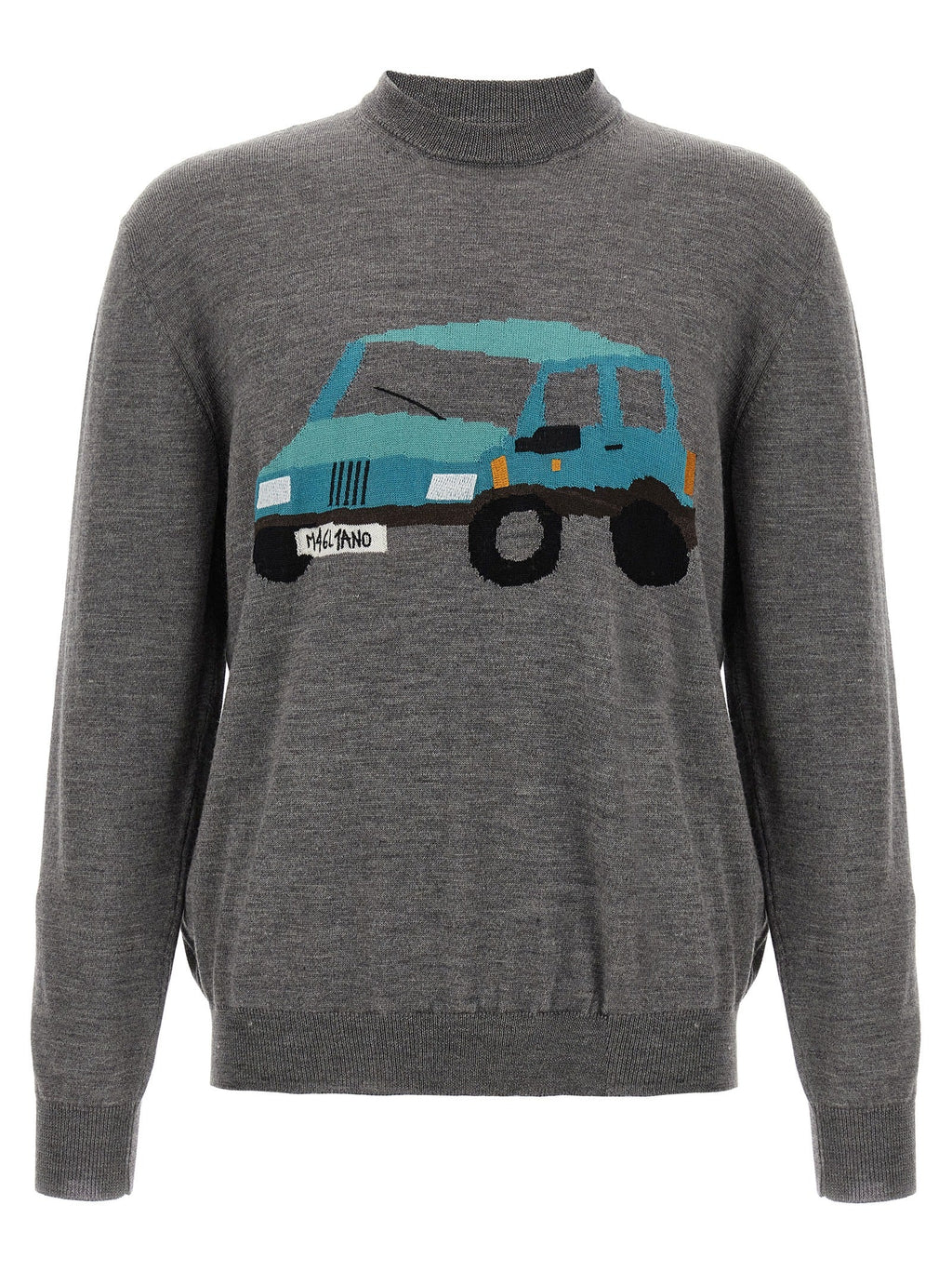 Magliano Gray Wool Cardigan