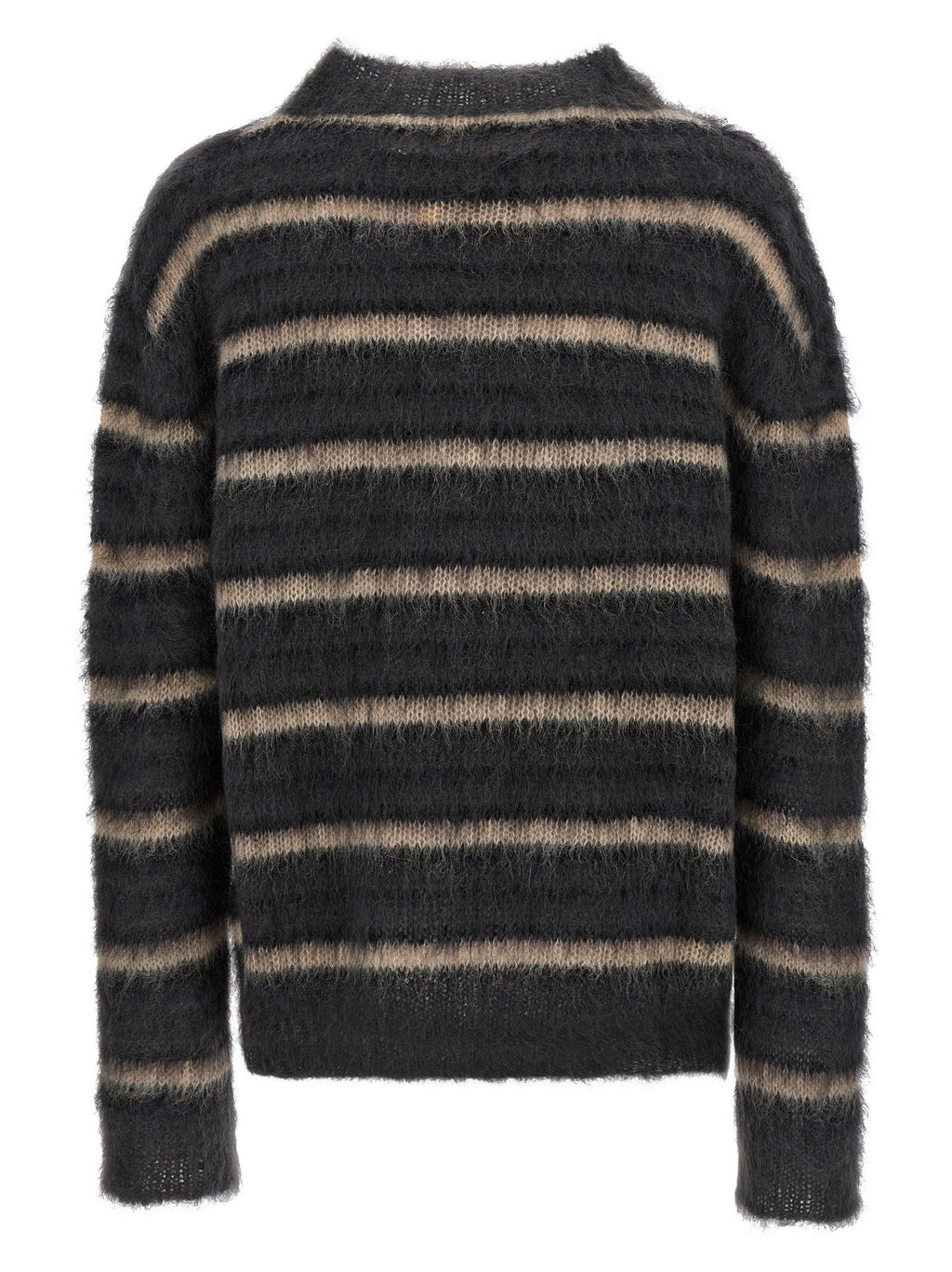 Marni Gray Fabric Cardigan