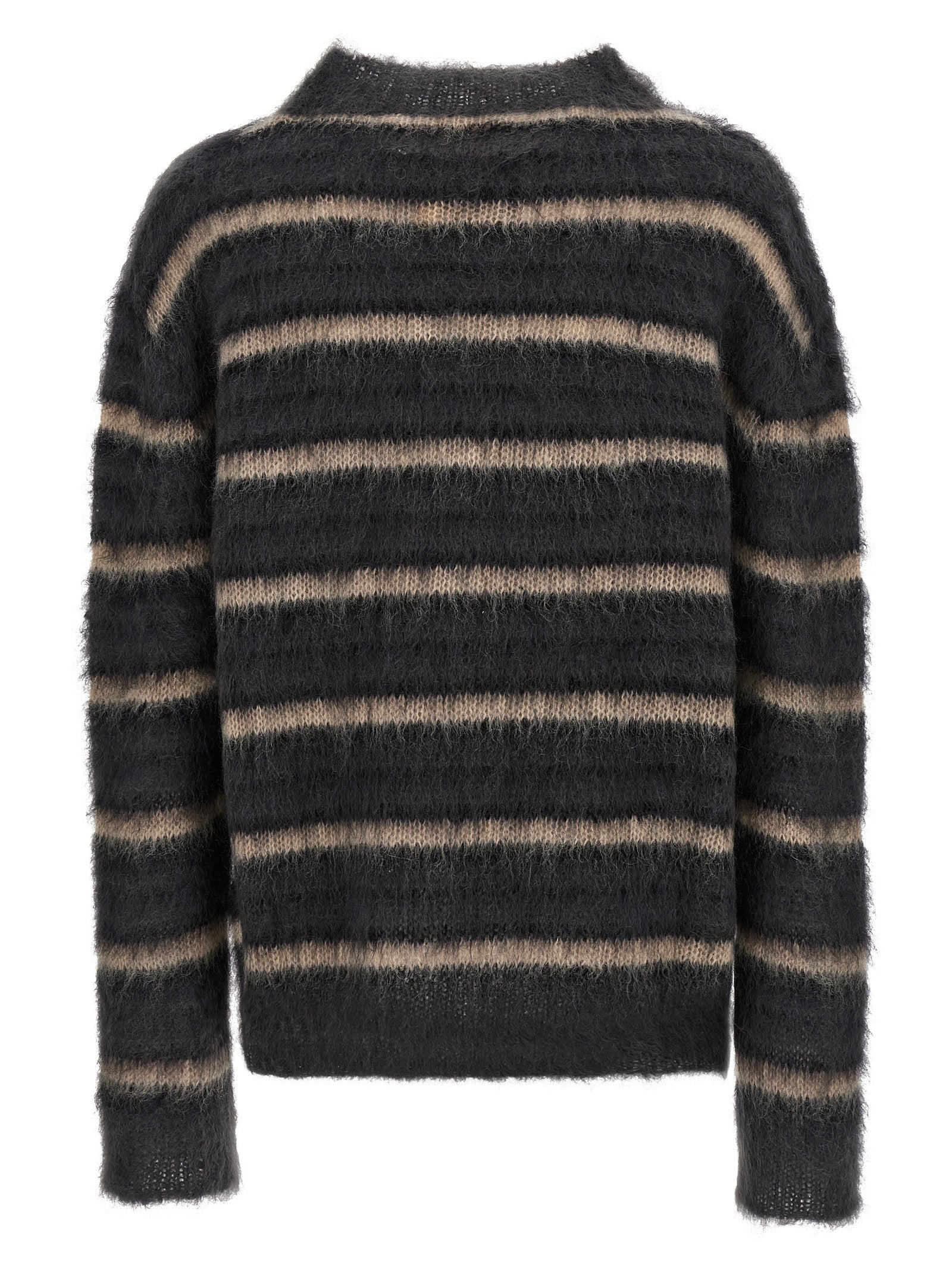 Marni Gray Fabric Cardigan