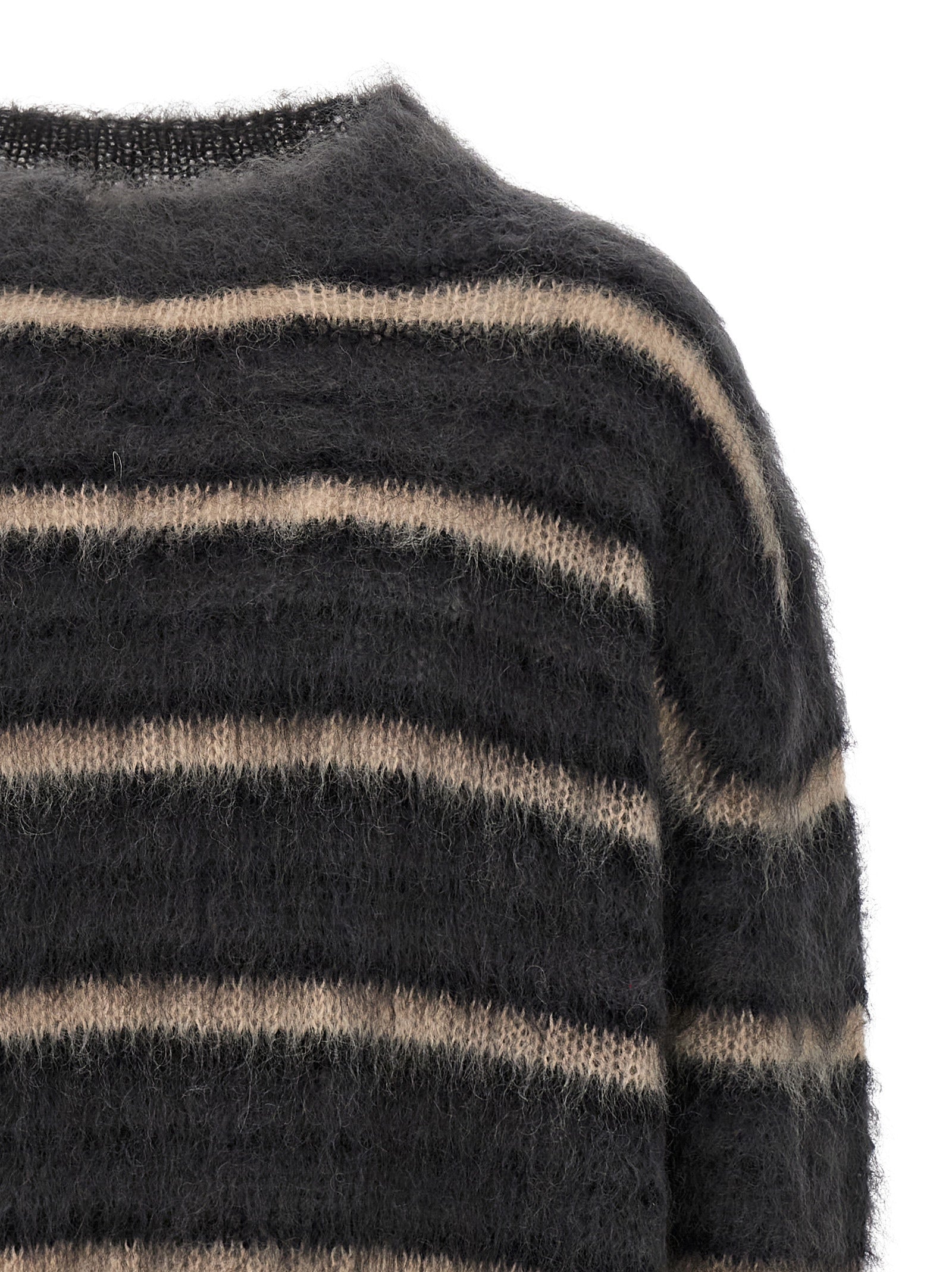 Marni Gray Fabric Cardigan