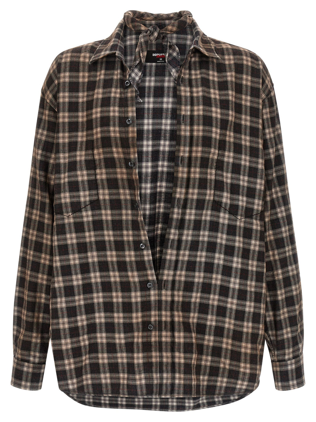 Dsquared² Multicolor Cotton Blouse