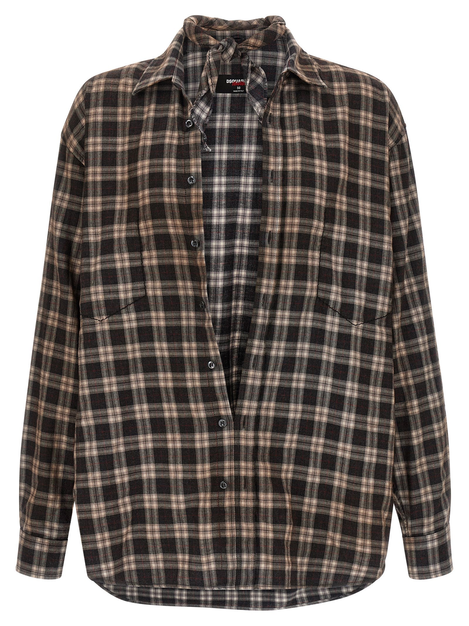 Dsquared² Multicolor Cotton Blouse