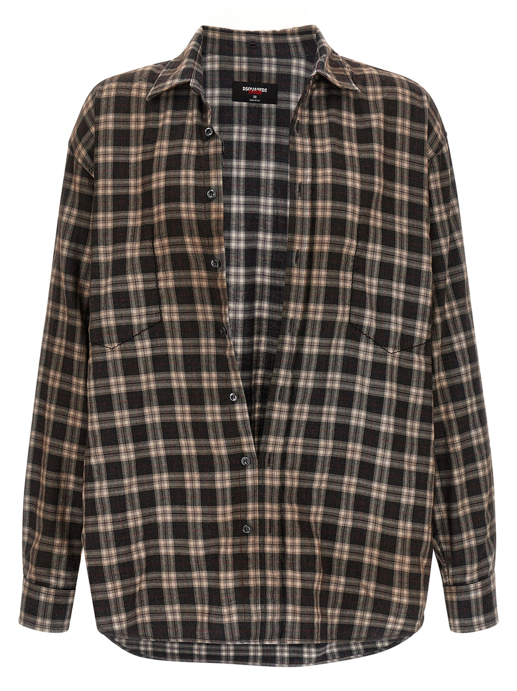 Dsquared² Multicolor Cotton Blouse