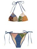 Zimmermann Multicolor Cotton Bikini