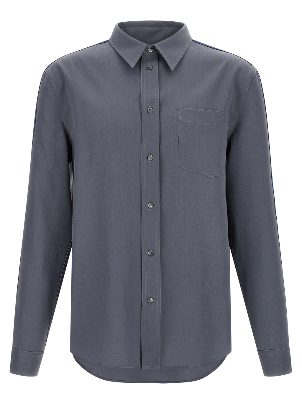Marni Gray Virgin Wool Blouse