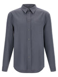 Marni Gray Virgin Wool Blouse