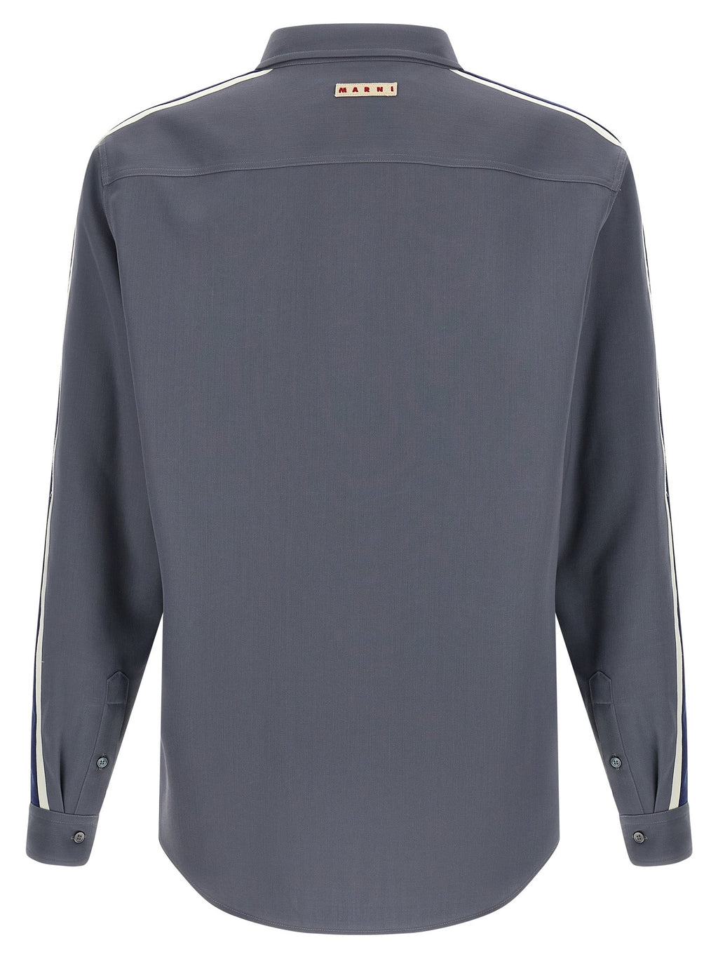 Marni Gray Virgin Wool Blouse