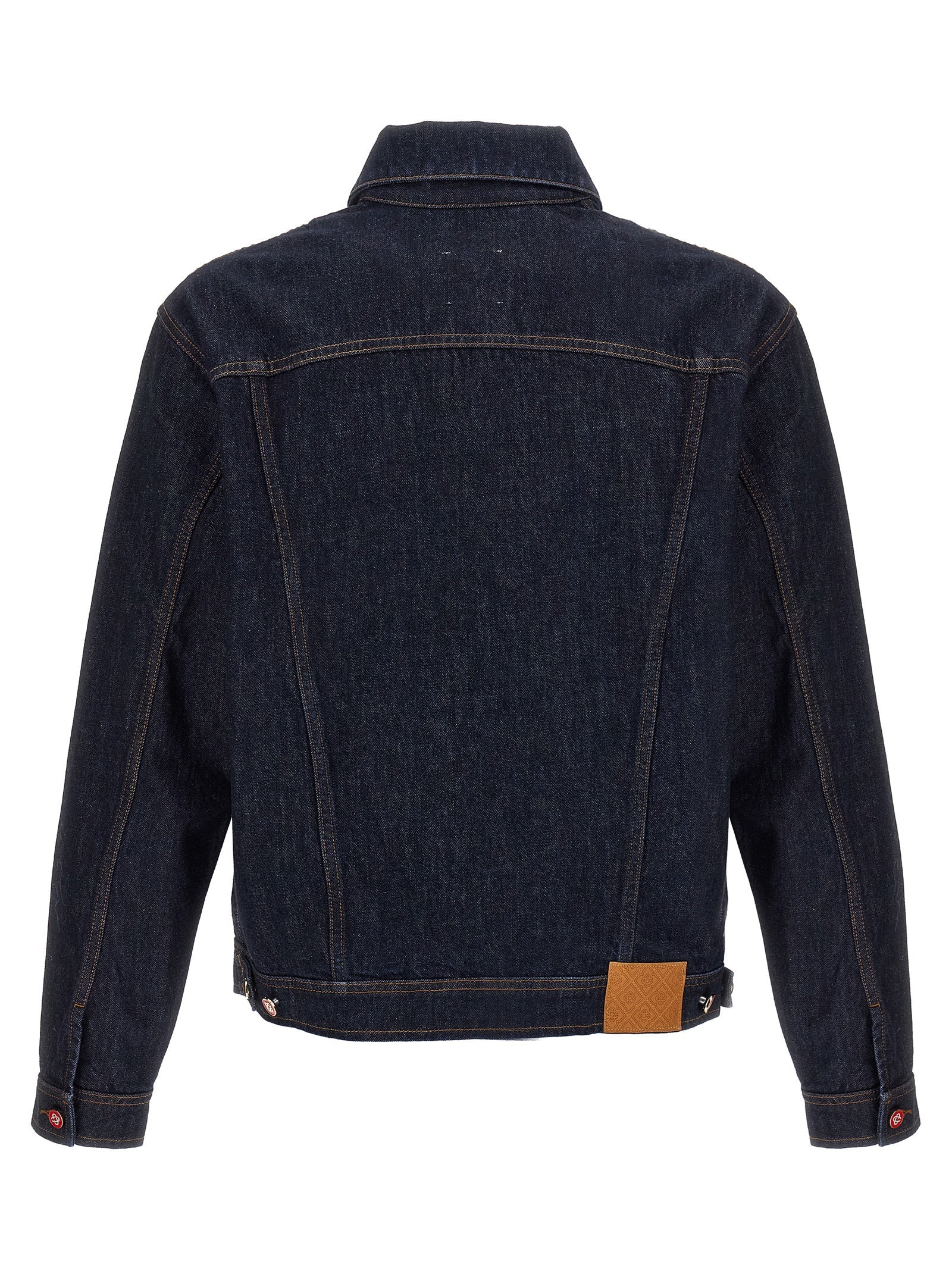 Casablanca Blue Cotton Denim Jacket
