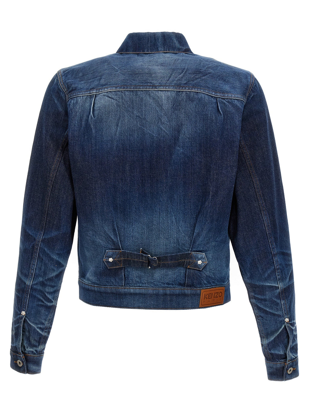Kenzo Blue Cotton Denim Jacket