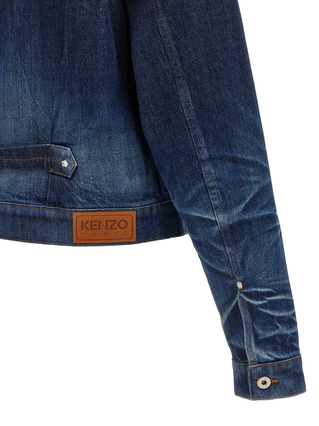 Kenzo Blue Cotton Denim Jacket
