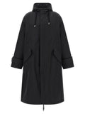 Ami Paris Gray Polyamide Parka