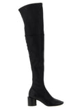 Jil Sander Black Leather Over The Knee