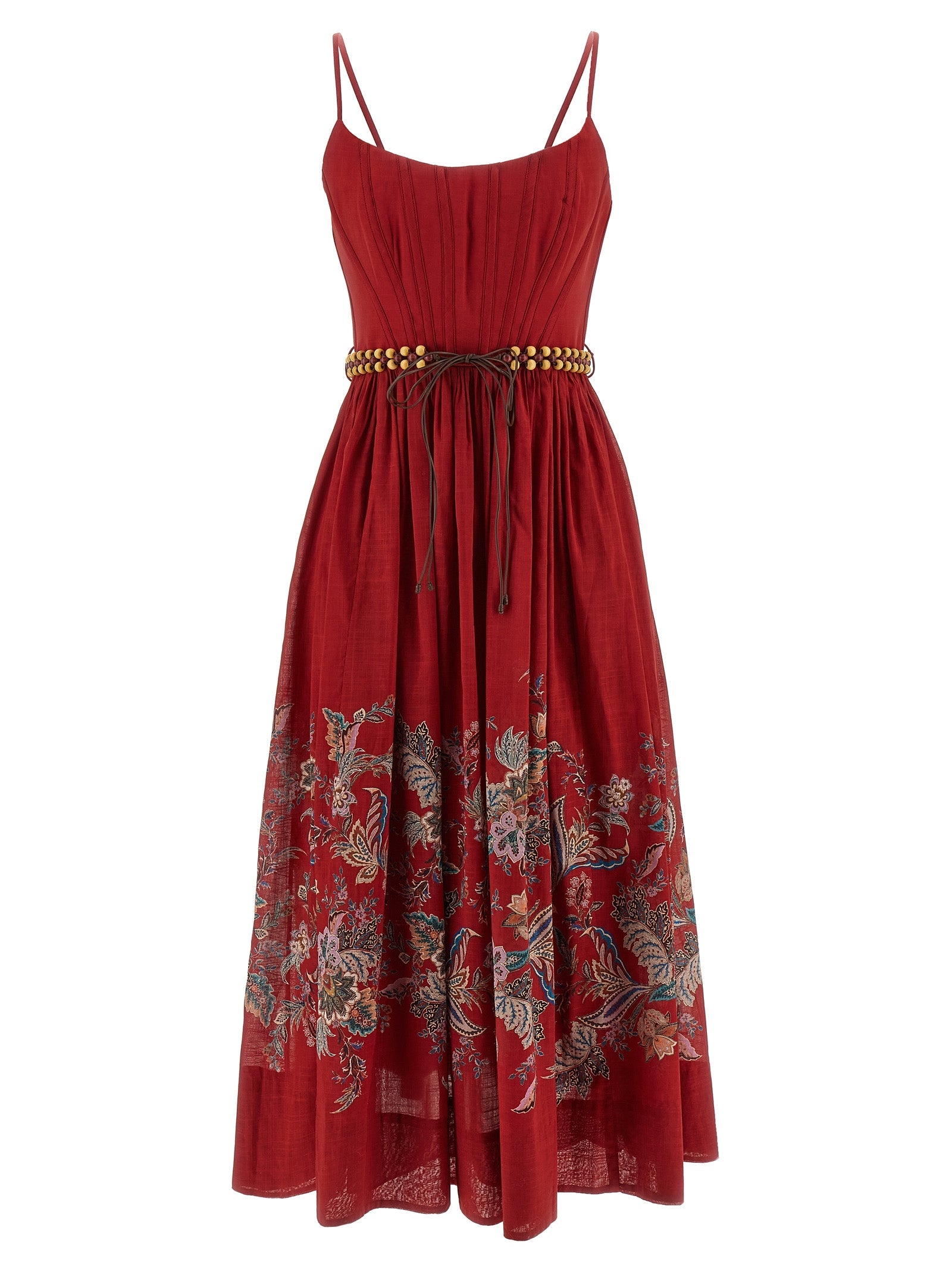 Zimmermann Multicolor Cotton Midi Dress