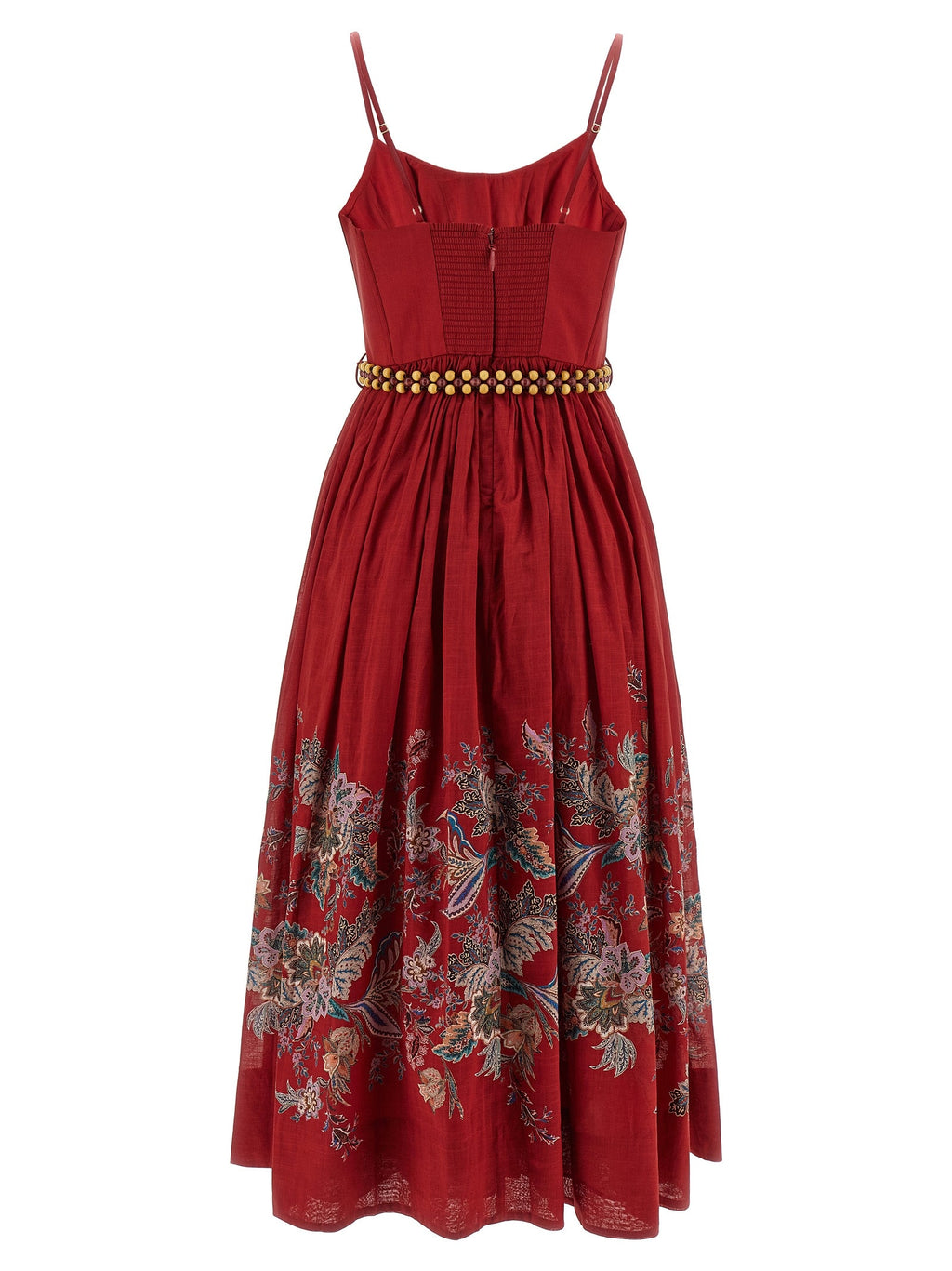 Zimmermann Multicolor Cotton Midi Dress