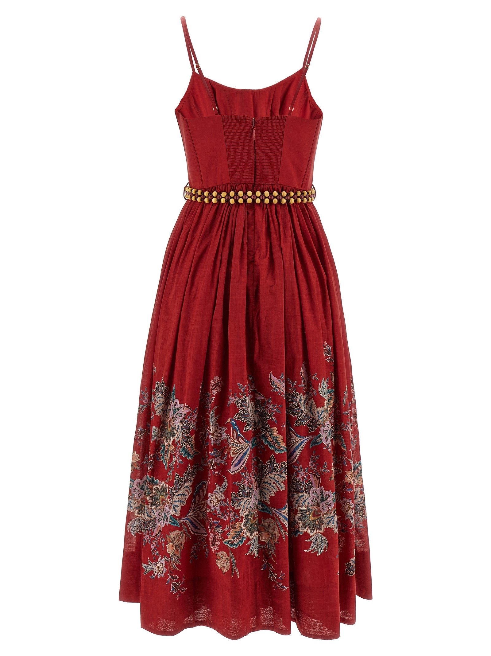 Zimmermann Multicolor Cotton Midi Dress