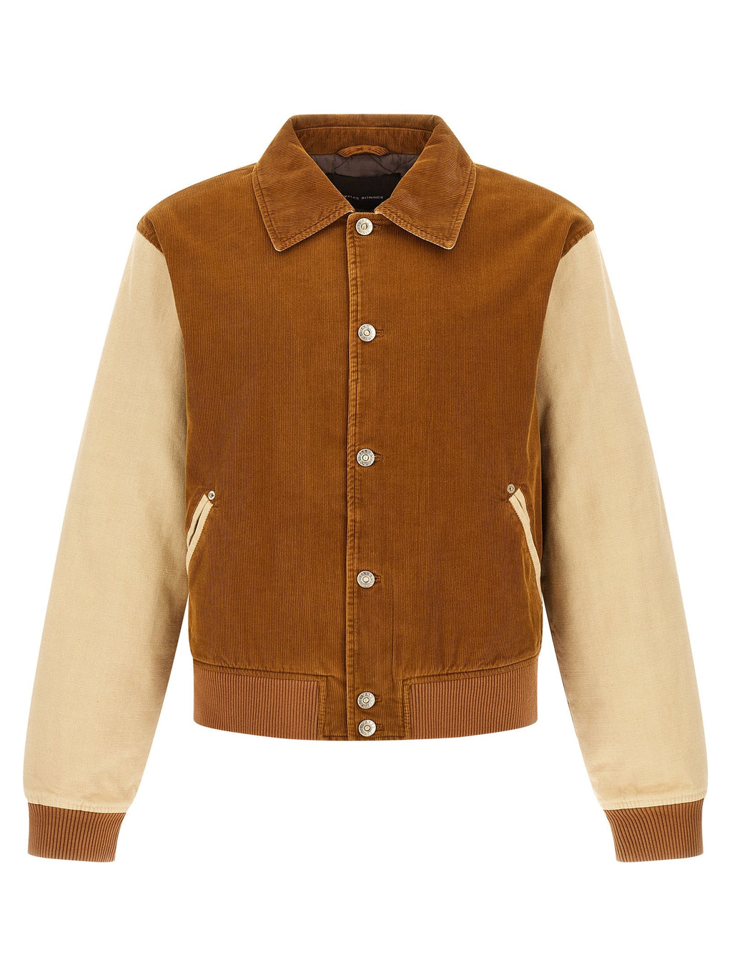 WALES BONNER Brown Cotton Bomber