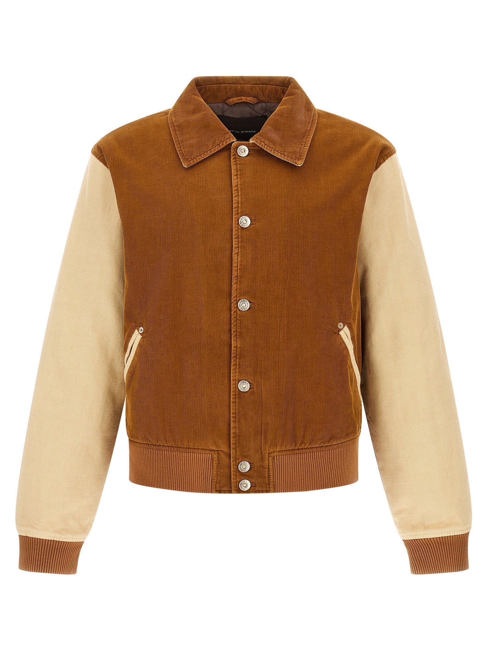 WALES BONNER Brown Cotton Bomber