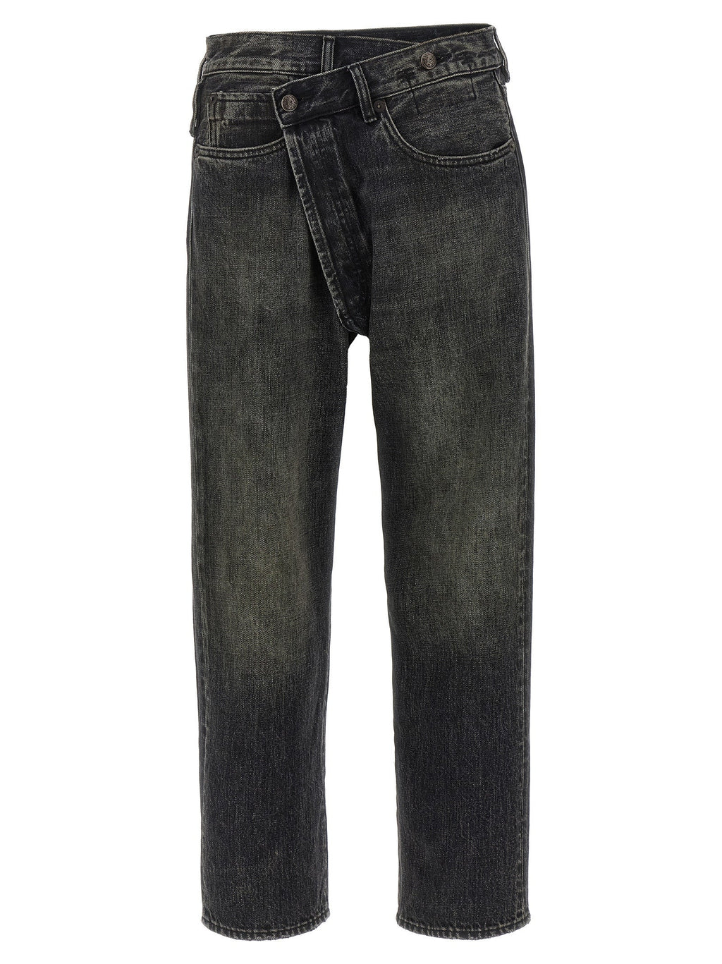 R13 Black Cotton Jeans Denim