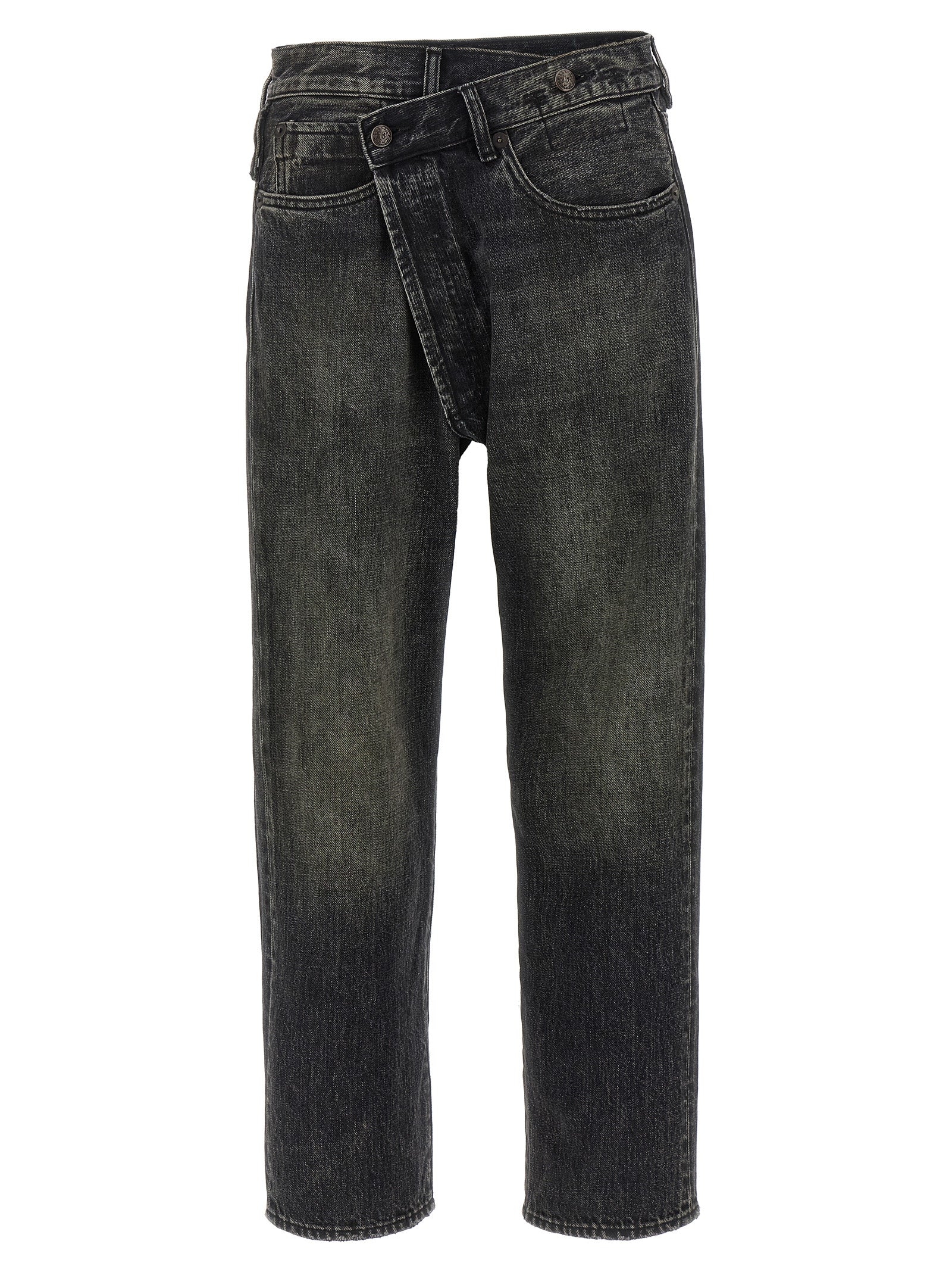 R13 Black Cotton Jeans Denim