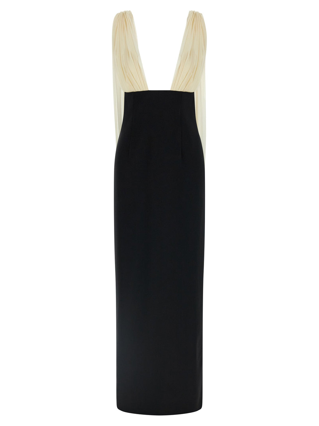Armarium Bicolor Virgin Wool Long Dress
