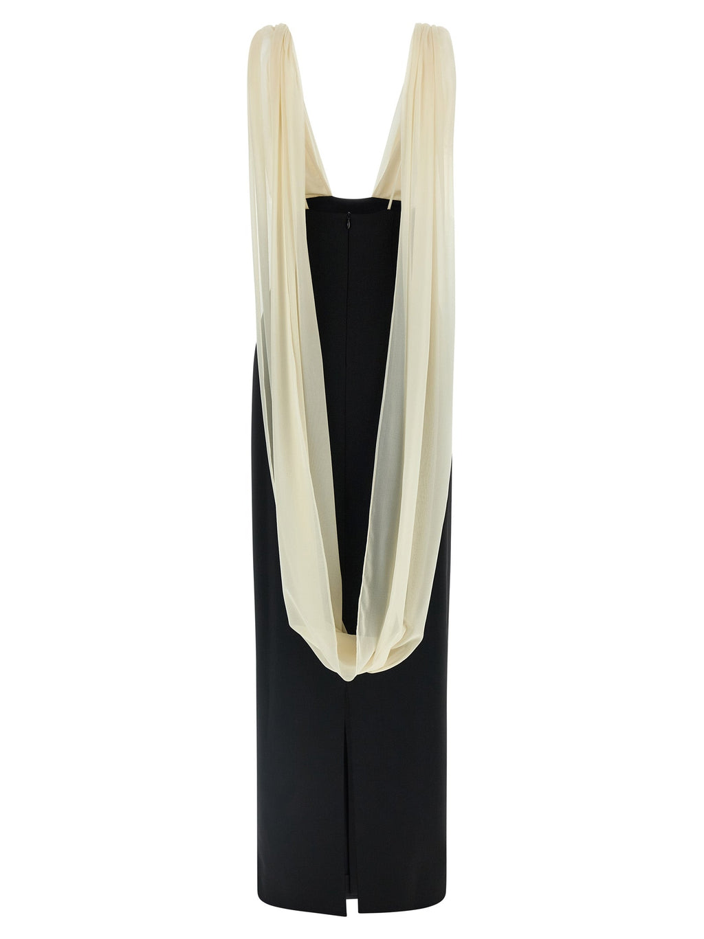 Armarium Bicolor Virgin Wool Long Dress