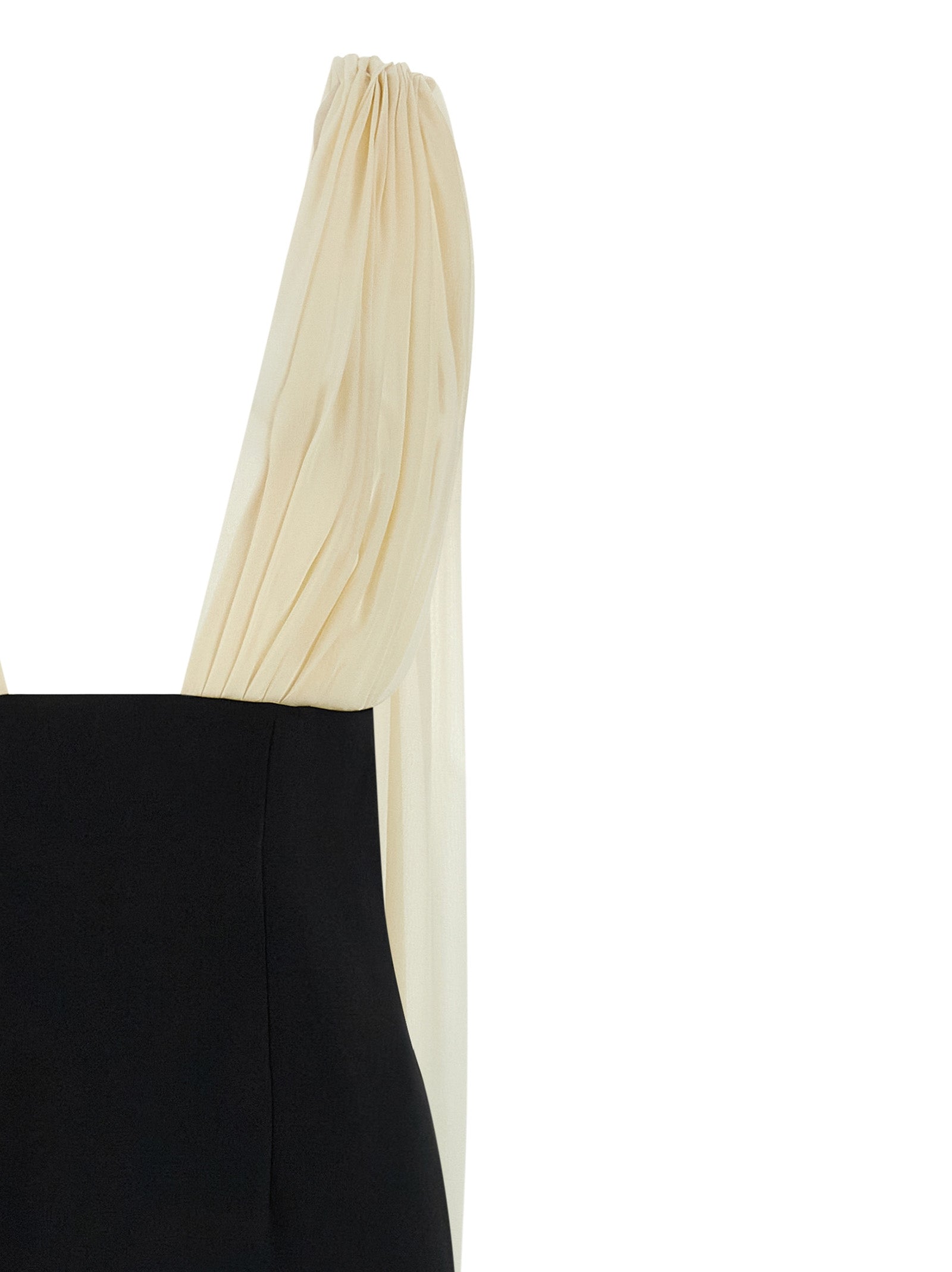 Armarium Bicolor Virgin Wool Long Dress