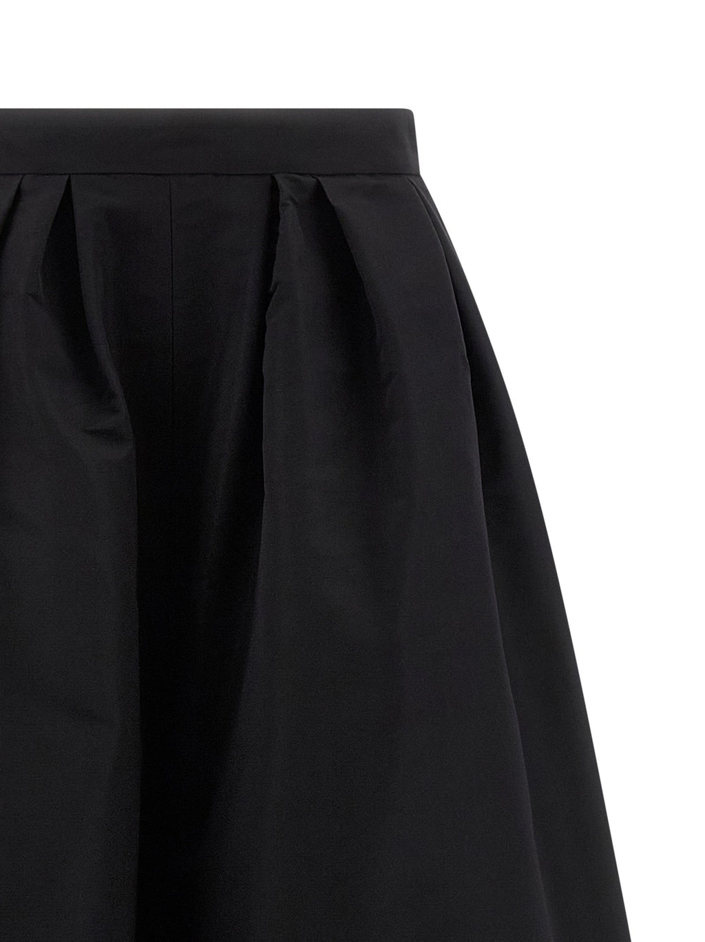 Carolina Herrera Black Silk Casual Pants