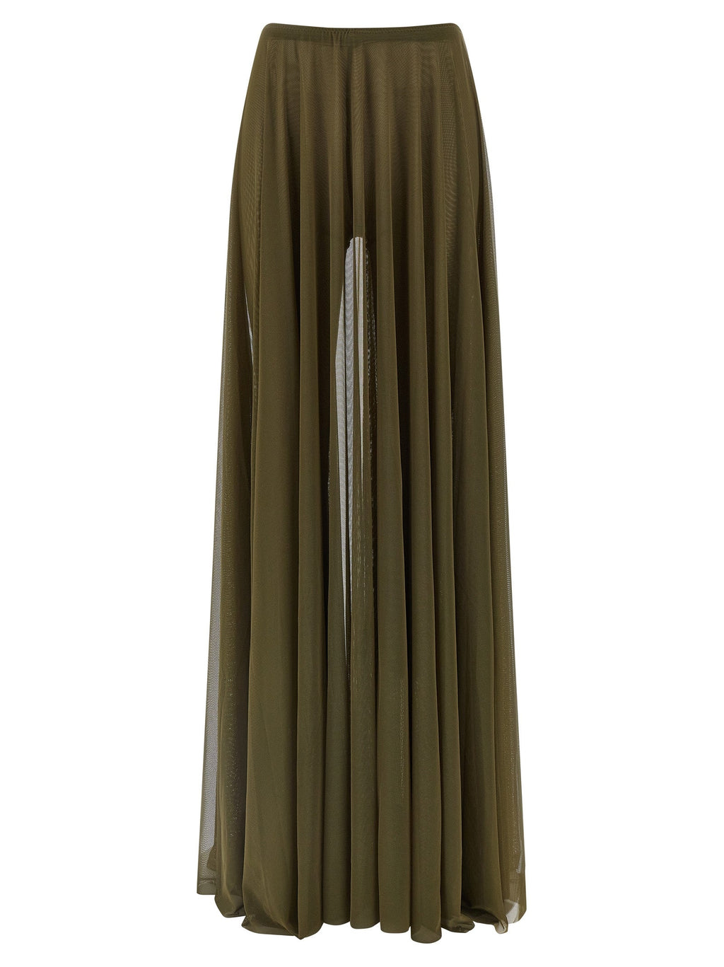Norma Kamali Bicolor Polyamide Mini Skirt