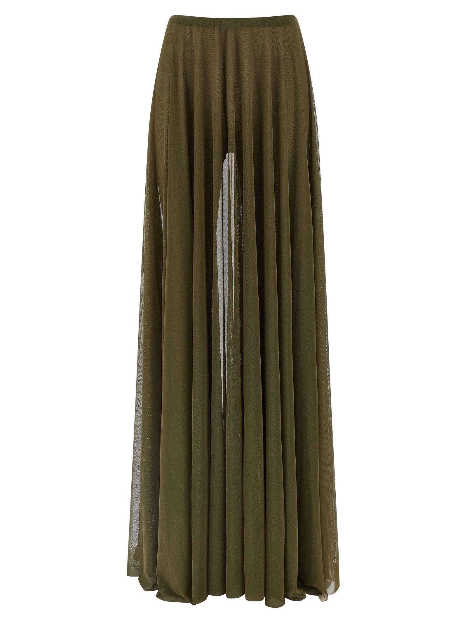 Norma Kamali Bicolor Polyamide Mini Skirt