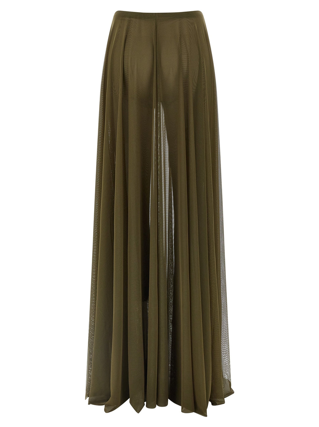 Norma Kamali Bicolor Polyamide Mini Skirt