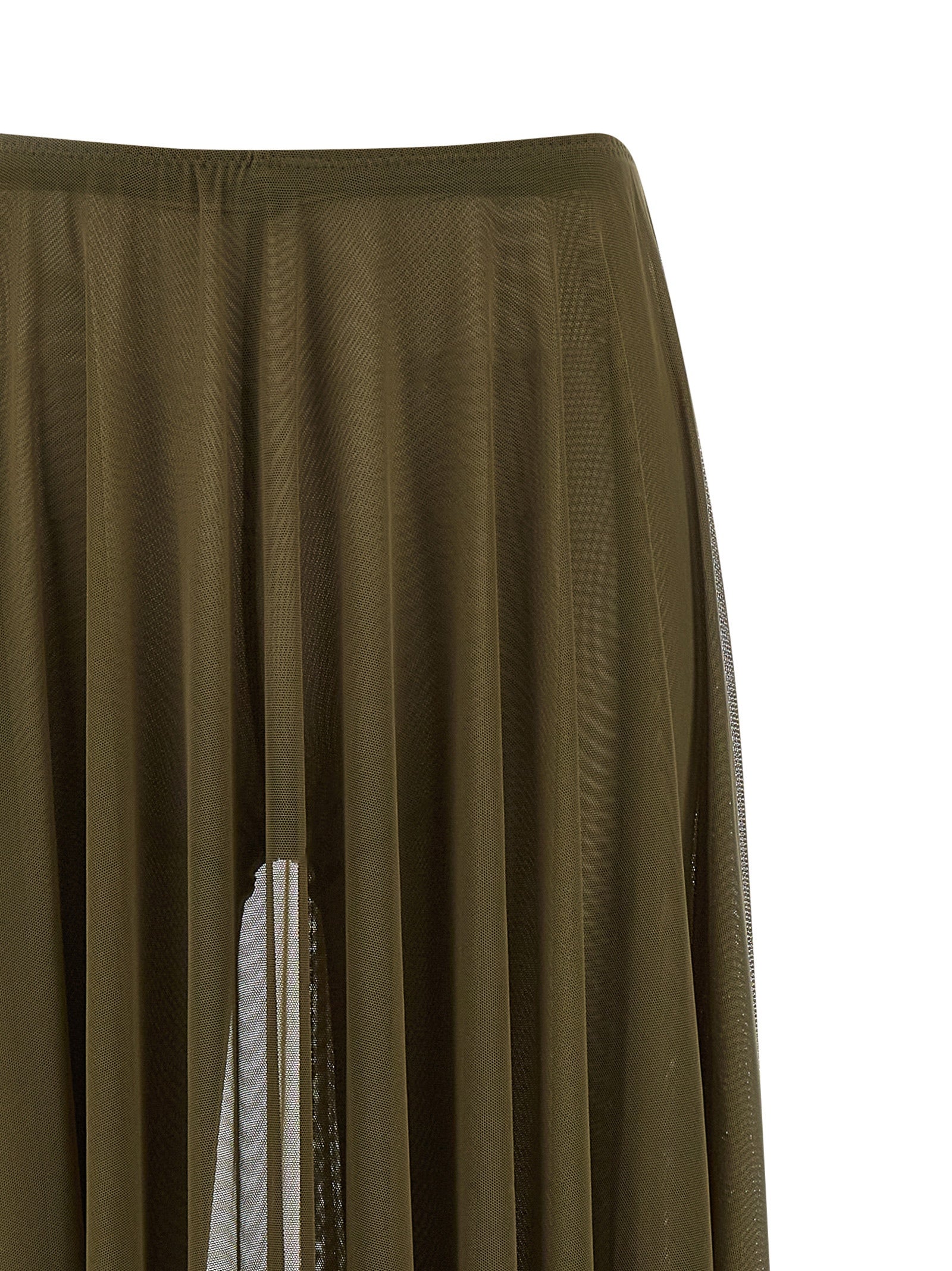 Norma Kamali Bicolor Polyamide Mini Skirt