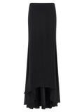 Armarium Black Silk Mini Skirt