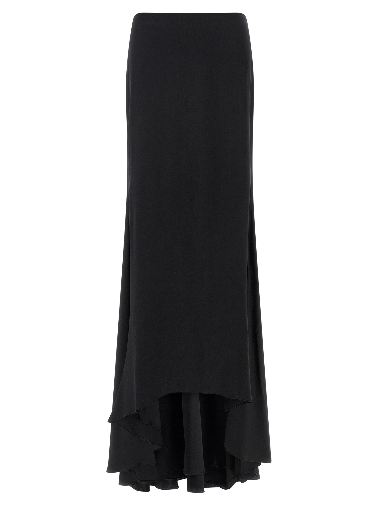Armarium Black Silk Mini Skirt