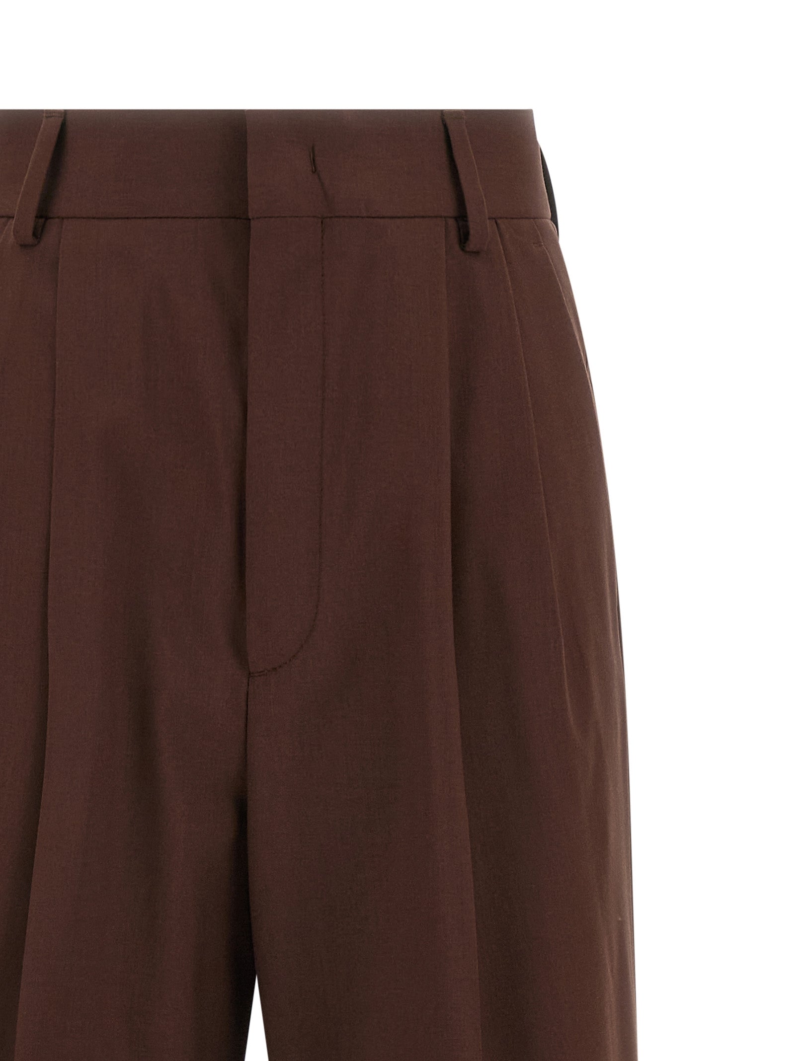 Armarium Brown Wool Dress Pants